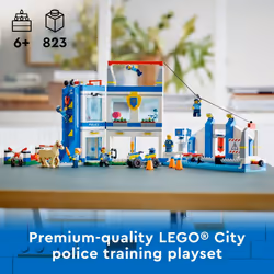 LEGO City Police Training Academy 60372  Station Playset with Obstacle