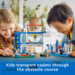 LEGO City Police Training Academy 60372  Station Playset with Obstacle