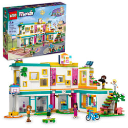 LEGO Friends Heartlake International School Playset  Building Toy for Girls Boys with 5 2023 Character Mini-Dolls & Accessories  Pretend Play School C