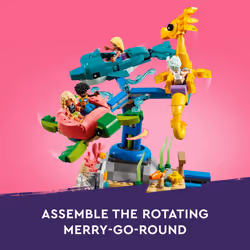 LEGO Friends Beach Amusement Park 41737 Building Toy Set  A Technical Project for Older Kids Ages 12+  with Spinning Carousel  Wave Machine and Shooti - Additional view 2