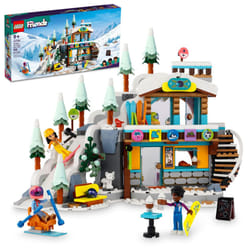 LEGO Friends Holiday Ski Slope and Caf? 41756 Building Toy Set  Creative Fun for Ages 9+ with 3 Mini-Dolls and Lots of Accessories  A Gift for Kids Wh