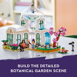 LEGO Friends Botanical Garden Building Toy Set  A Creative Project for Ages 12+  Build and Display a Detailed Greenhouse Scene  A Gift for Kids and Te