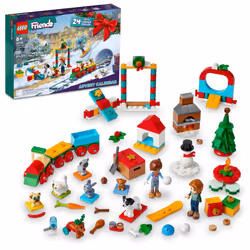 LEGO Friends 2023 Advent Calendar 41758 Christmas Holiday Countdown Playset 24 Collectible Daily Surprises Including 2 Mini- ...