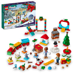 LEGO Friends 2023 Advent Calendar 41758 Christmas Holiday Countdown Playset  24 Collectible Daily Surprises Including 2 Mini-Dolls and 8 Pet Figures