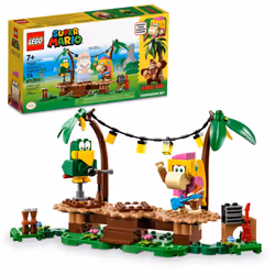 LEGO Super Mario Dixie Kongs Jungle Jam Expansion Set 71421 Super Mario Gift Set for Boys and Girls Ages 7-9 Buildable Toy ...