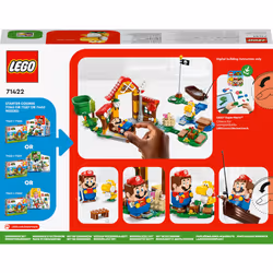 LEGO 71422 Super Mario Mario Picnic Expansion Set  Building Toy with Yoshi Figure  Combine with Starter Pack  Gift Idea for Children  Boys and Girls a - Additional view 4