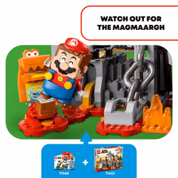 LEGO Super Mario Dry Bowser Castle Battle Expansion Set  Buildable Game with 5 Super Mario Figures  Collectible Playset to Combine with a Starter Cour - Additional view 4