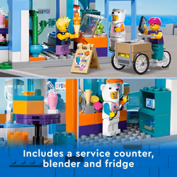 LEGO City Ice-Cream Shop 60363 Building Toy Set  Includes a Cargo Bike  3 Minifigures and Lots of Fun Features and Accessories for Imaginative Role Pl - Additional view 2