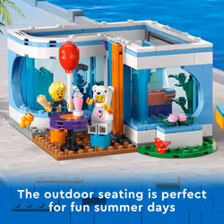 LEGO City Ice-Cream Shop 60363 Building Toy Set  Includes a Cargo Bike  3 Minifigures and Lots of Fun Features and Accessories for Imaginative Role Pl - Additional view 3