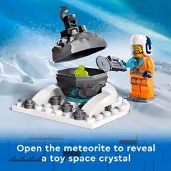 LEGO City Exploration Arctic Explorer Truck and Mobile Lab 60378 Build