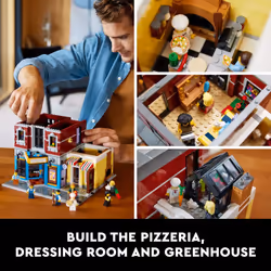 LEGO Icons Jazz Club 10312 Building Set for Adults and Teens  A Collectible Gift for Musicians  Music Lovers  and Jazz Fans  Includes 5 Detailed Rooms