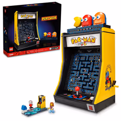 LEGO Icons PAC-Man Arcade Building Kit  Build a Replica Model of a Classic Video Game  Nostalgic Gift Idea for Fans of Retro  ...