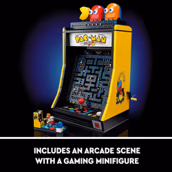 LEGO Icons PAC-Man Arcade Building Kit  Build a Replica Model of a Classic Video Game  Nostalgic Gift Idea for Fans of Retro Video Games and Retro D?c