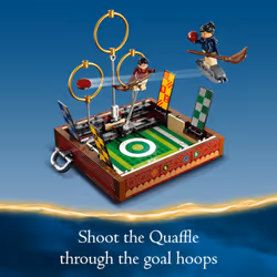 LEGO Harry Potter Quidditch Trunk 76416 Buildable Harry Potter Toy; Birthday Gift Idea for Kids Aged 9+; Open the Buildable Box to Reveal a Quidditch - Additional view 2