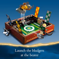 LEGO Harry Potter Quidditch Trunk 76416 Buildable Harry Potter Toy; Birthday Gift Idea for Kids Aged 9+; Open the Buildable Box to Reveal a Quidditch - Additional view 4