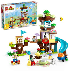 LEGO DUPLO 3in1 Tree House 10993 Creative Building Toy for Toddlers  Includes 8 Figures for Teaching Social Skills  Playing Together and Group Play  G