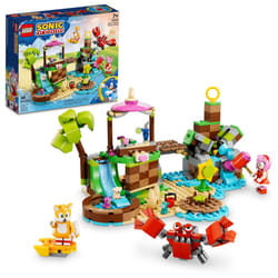LEGO Sonic The Hedgehog Amys Animal Rescue Island 76992 Building Toy Set  Sonic Adventure Toy with 6 Characters and Accessories for Creative Role Play