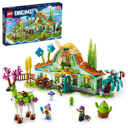 LEGO DREAMZzz Stable of Dream Creatures 71459 Fantasy Animal Toy Set for Kids  2 Building Options to Create Mythical Flying Pegasus or Forest Guardian