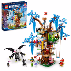 LEGO DREAMZzz Fantastical Tree House 71461 Features 3 Detailed Rooms