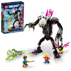 LEGO DREAMZzz Grimkeeper The Cage Monster 71455 Building Toy Transforms from Z-Blob Robot to Mini-Plane to Hoverbike  Great for Imaginative and Preten