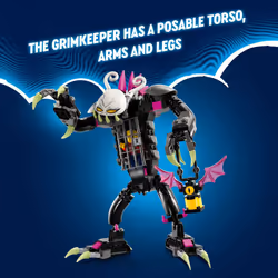 LEGO DREAMZzz Grimkeeper The Cage Monster 71455 Building Toy Transforms from Z-Blob Robot to Mini-Plane to Hoverbike  Great for Imaginative and Preten - Additional view 3