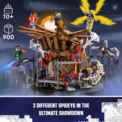 LEGO Marvel Spider-Man Final Battle 76261 Building Toy Set  Marvel Collectible Based on The Climax of The Spider-Man: No Way Home Movie  Multiverse Ma