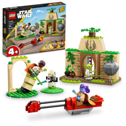 LEGO Star Wars Tenoo Jedi Temple 75358 Building Toy with Kai Brightstar and Yoda Figures  Star Wars Toy Starter Set with Easy and Playful Builds  Birt