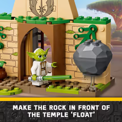 LEGO Star Wars Tenoo Jedi Temple 75358 Building Toy with Kai Brightstar and Yoda Figures  Star Wars Toy Starter Set with Easy and Playful Builds  Birt
