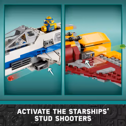 Lego Star Wars: Ahsoka New Republic E-Wing vs. Shin Hatis Starfighter - Additional view 2