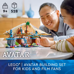 LEGO Avatar: The Way of Water Metkayina Reef Home 75578  Building Toy