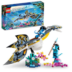 LEGO Avatar Ilu Discovery 75575  The Way of Water Movie Building Toy Ocean Set  Animal-Like Underwater Creature Figure  Collectible Display Idea for K