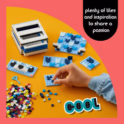 Lego DOTS Creative Animal Drawer Building Toy 41805  Buildable Treasure Box  Jewelry Box  Desk Caddy  Storage Box  Arts and Crafts DIY Toy Mosaic Maki