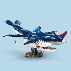 LEGO Avatar: The Way of Water Payakan The Tulkun & Crabsuit 75579  Building Toy Set  Movie Underwater Ocean with Whale-Like Sea Animal Creature Figure
