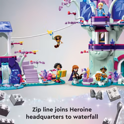 LEGO Disney The Enchanted Treehouse Buildable 2-Level Tree House with 13 Princess Mini-Dolls Including Jasmine  Elsa and Moana  Disney Classic Celebra - Additional view 4
