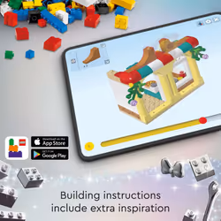 LEGO Disney Classic 100 Years of Disney Animation Icons 43221 Buildable Disney Toy with Mickey Mouse Minifigure  Classic Disney Wall Art  Fun Toys for - Additional view 4