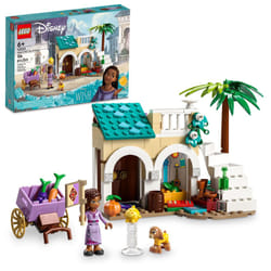 LEGO Disney Wish: Asha in The City of Rosas 43223 Building Toy Set  A Buildable Model from The Disney Movie to Inspire Adventures and Creative Play  A