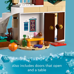 LEGO Disney Wish: Asha in The City of Rosas 43223 Building Toy Set  A Buildable Model from The Disney Movie to Inspire Adventures and Creative Play  A