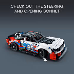 LEGO Technic NASCAR Next Gen Chevrolet Camaro ZL1 Building Set 42153 - Authentically Designed Model Car and Toy Racing Vehicle Kit  Collectible Race C