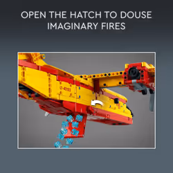 LEGO Technic Firefighter Aircraft Building Toy  Model Airplane Set 421