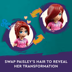 LEGO Friends Toy Hair Salon Building Toy - Hairdressing Set with Paisley & Olly Mini-Dolls  Creative Pretend Play Spa with Accessories  Fun for Boys