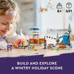 LEGO Friends Igloo Holiday Adventure 41760 Building Toy Set for Ages 8+  with 3 Dolls  2 Dog Characters  A Winter Themed Gift for Kids 8-10 Who Love S