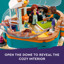 LEGO Friends Igloo Holiday Adventure 41760 Building Toy Set for Ages 8+  with 3 Dolls  2 Dog Characters  A Winter Themed Gift for Kids 8-10 Who Love S