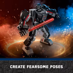 LEGO Star Wars Darth Vader Mech 75368 Buildable Star Wars Action Figure  This Collectible Star Wars Toy for Kids Ages 6 and Up Features an Opening Coc - Additional view 4