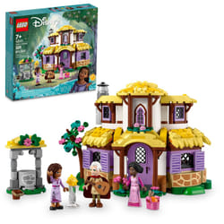 LEGO Disney Wish: Ashas Cottage 43231 Building Toy Set  A Cottage for Role-Playing Life in The Hamlet  Collectible Gift This Holiday for Fan