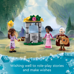 LEGO Disney Wish: Ashas Cottage 43231 Building Toy Set  A Cottage for Role-Playing Life in The Hamlet  Collectible Gift This Holiday for Fan - Additional view 4