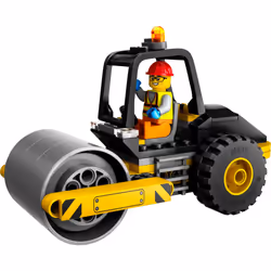 LEGO City Construction Steamroller Toy Playset  Fun Gift  Construction Toy Set for Kids Aged 5 Years Old Plus  Model Truck with a Worker Minifigure  I - Additional view 4