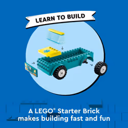 LEGO City Emergency Ambulance and Snowboarder Toy Vehicle Playset for Kids  Boarder and Paramedic Minifigures  Imaginative Pretend Play Winter Toy for - Additional view 4
