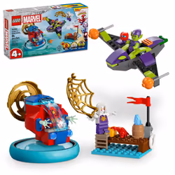 LEGO Marvel Spidey vs. Green Goblin Super Hero Toy with Green Goblin Figure Marvel Toy for Young Super Hero Fans Spider-Ma ...