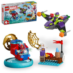 LEGO Marvel Spidey vs. Green Goblin  Super Hero Toy with Green Goblin Figure  Marvel Toy for Young Super Hero Fans  Spider-Man Toy for 4-6 Year Old Ki