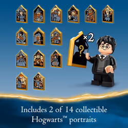 LEGO Harry Potter 2024 Advent Calendar  Hogwarts Fantasy Toy  Holiday Countdown Gift  7 Minifigures  16 Mini Builds  Gift Idea for Kids Ages